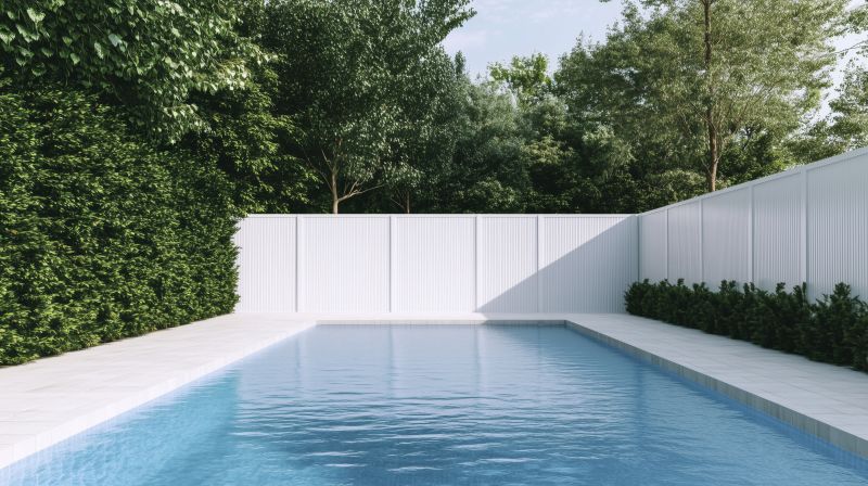 Pool Safety Fence Installation detail