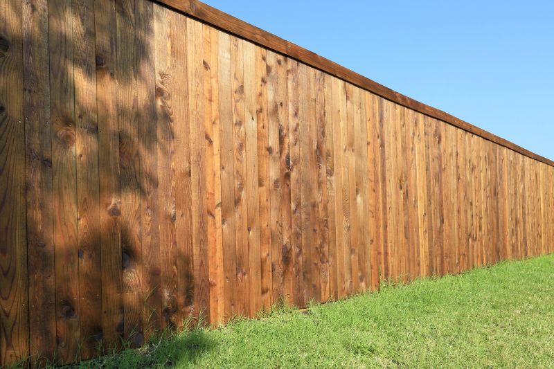 Redwood Fence Repair detail