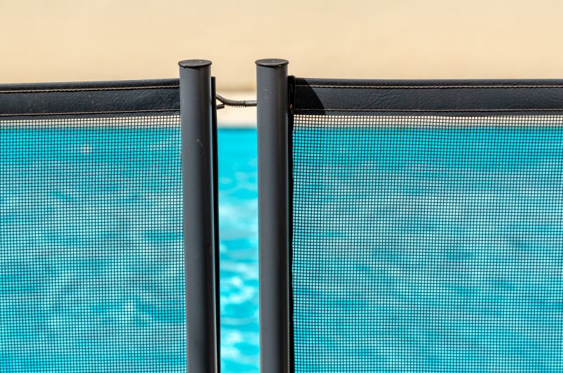 Pool Fence in Use